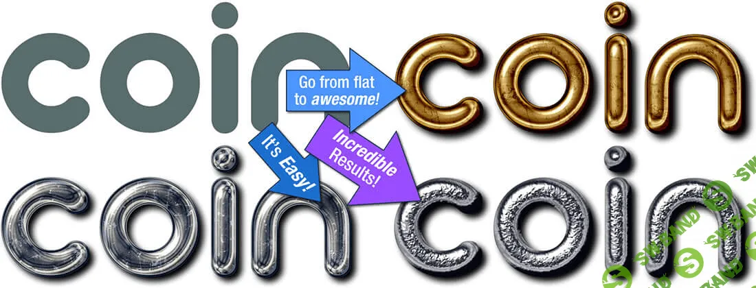 [mightydeals] Более 5000 Текстовых Эффектов для программы Adobe Photoshop