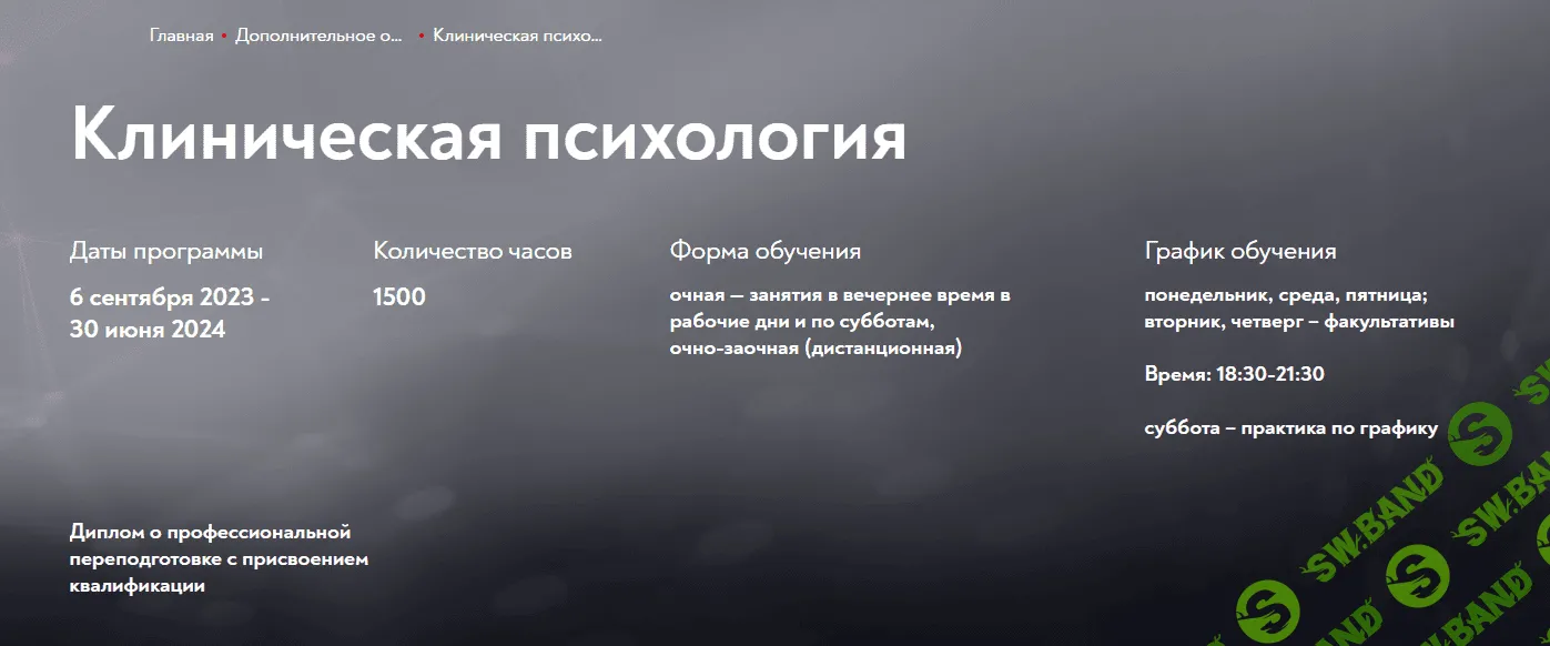 [МИП] Клиническая психология - 4 - 10 (2022)