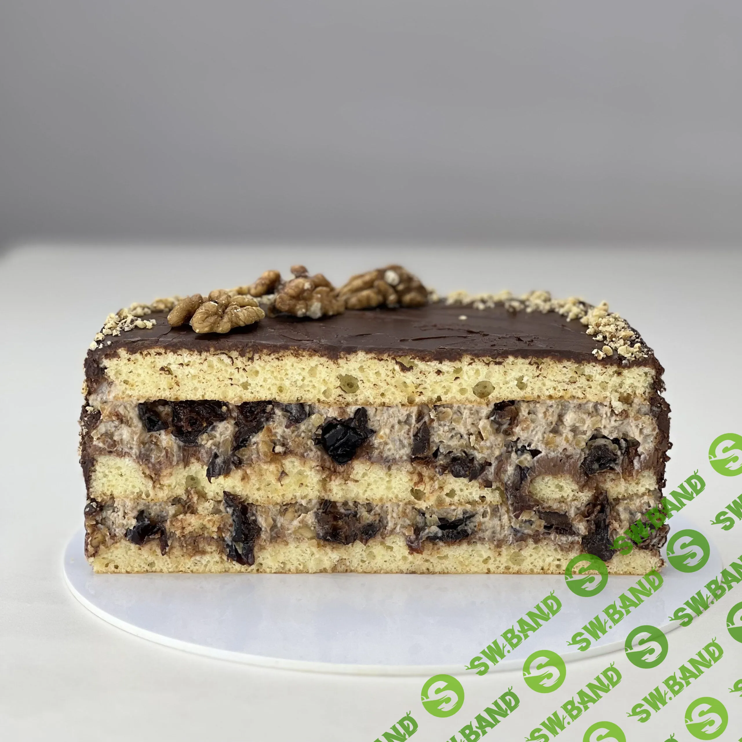 [mk-manakhova] Торт Сметанник с черносливом и орешками (2023)