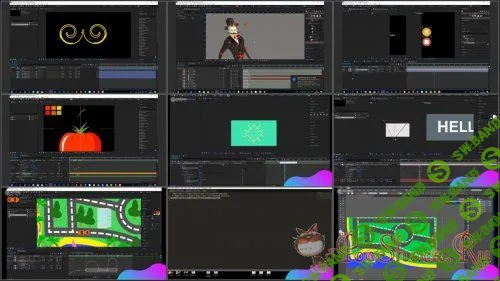 [Mobios School] Motion–дизaйн в Adоbе After Еffеcts (Видео-курс)