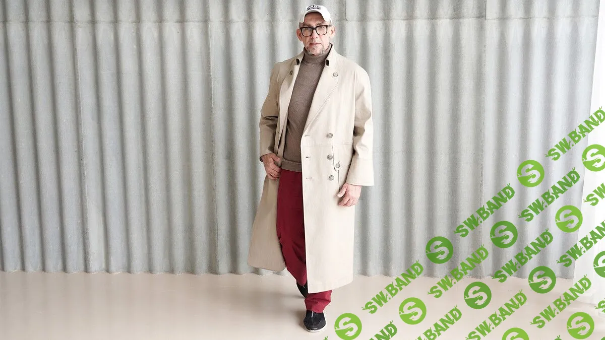 [Модные практики, Андрей Сафинин, Наталья Лузгина] Мужской плащ-пыльник на частичной подкладке (2023)