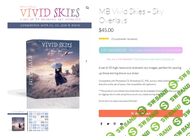 [Morganburks] MB Vivid Skies – Sky Overlays (2020)