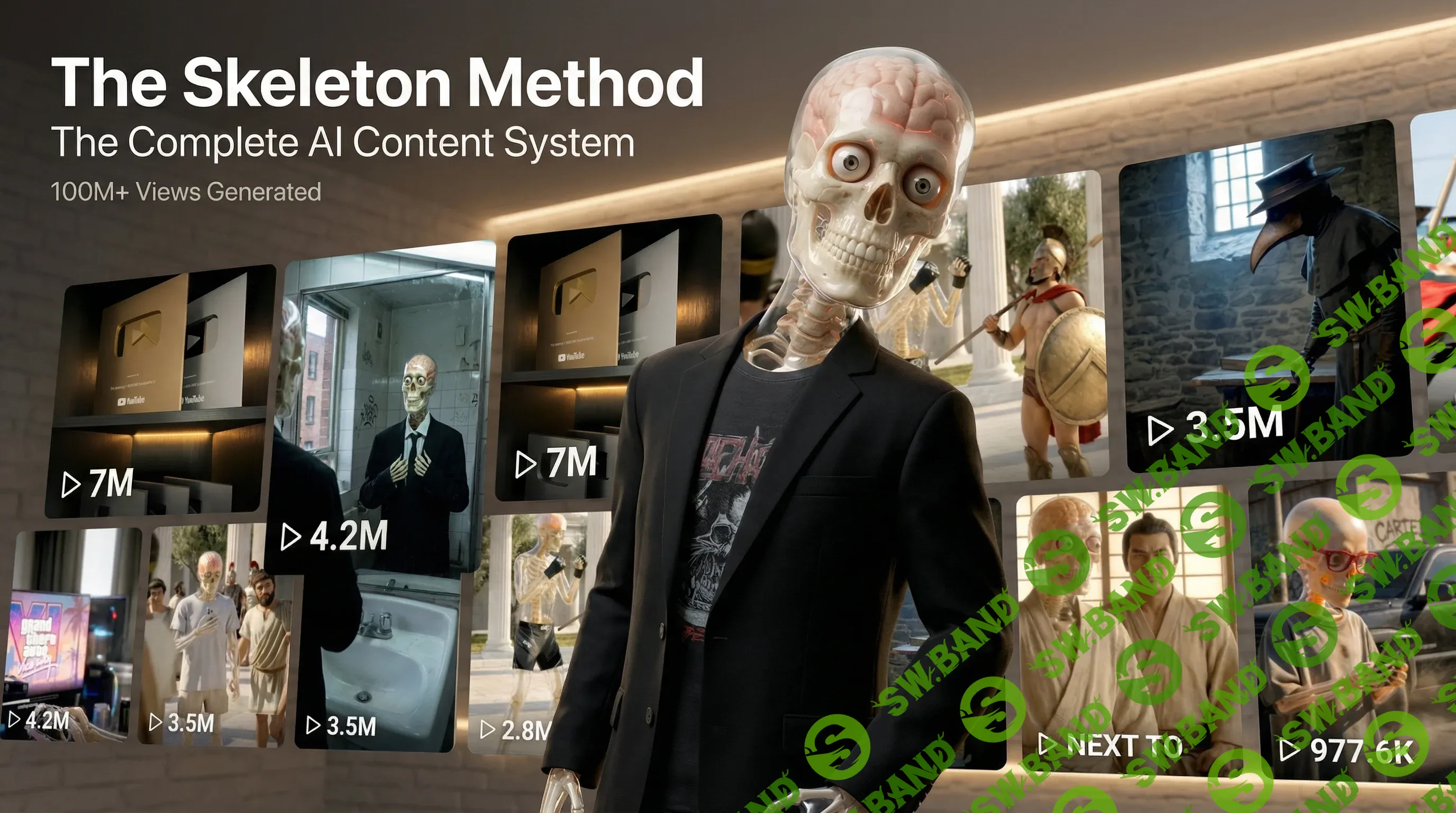 [Mr Know] 100 млн просмотров за 30 дней на AI-видео: полная система создания и монетизации (2026)