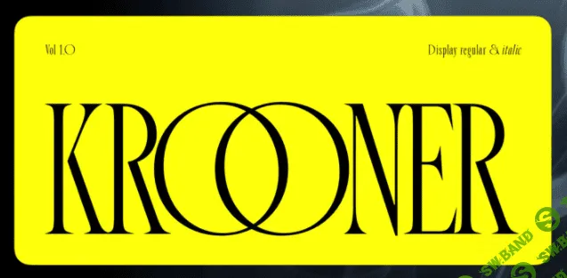 [Myfonts] Krooner Font (2021)
