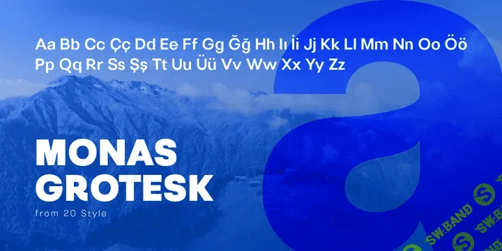 [Myfonts] Monas Grotesk Font