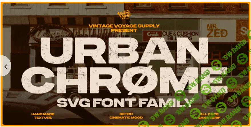 [myfonts] Urbanchrome Font Family (2021)