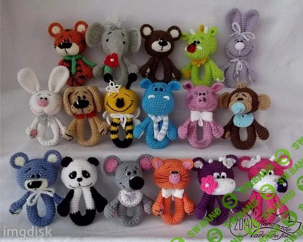 [Надежда Ли] МК по вязанию игрушек. Погремушки