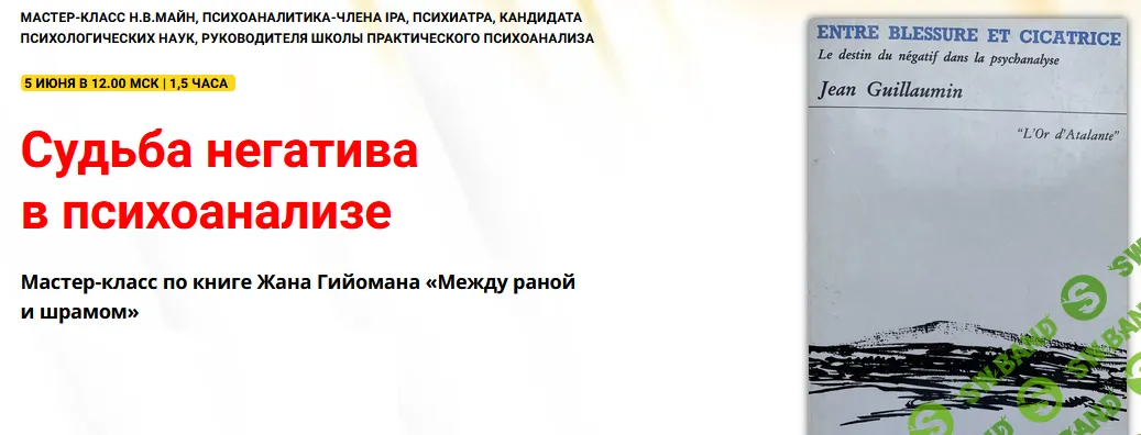 [Надежда Майн] Судьба негатива в психоанализе (2024)