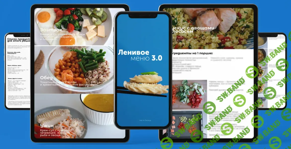 [Настя Лисица] Ленивое меню 3.0 (2026)