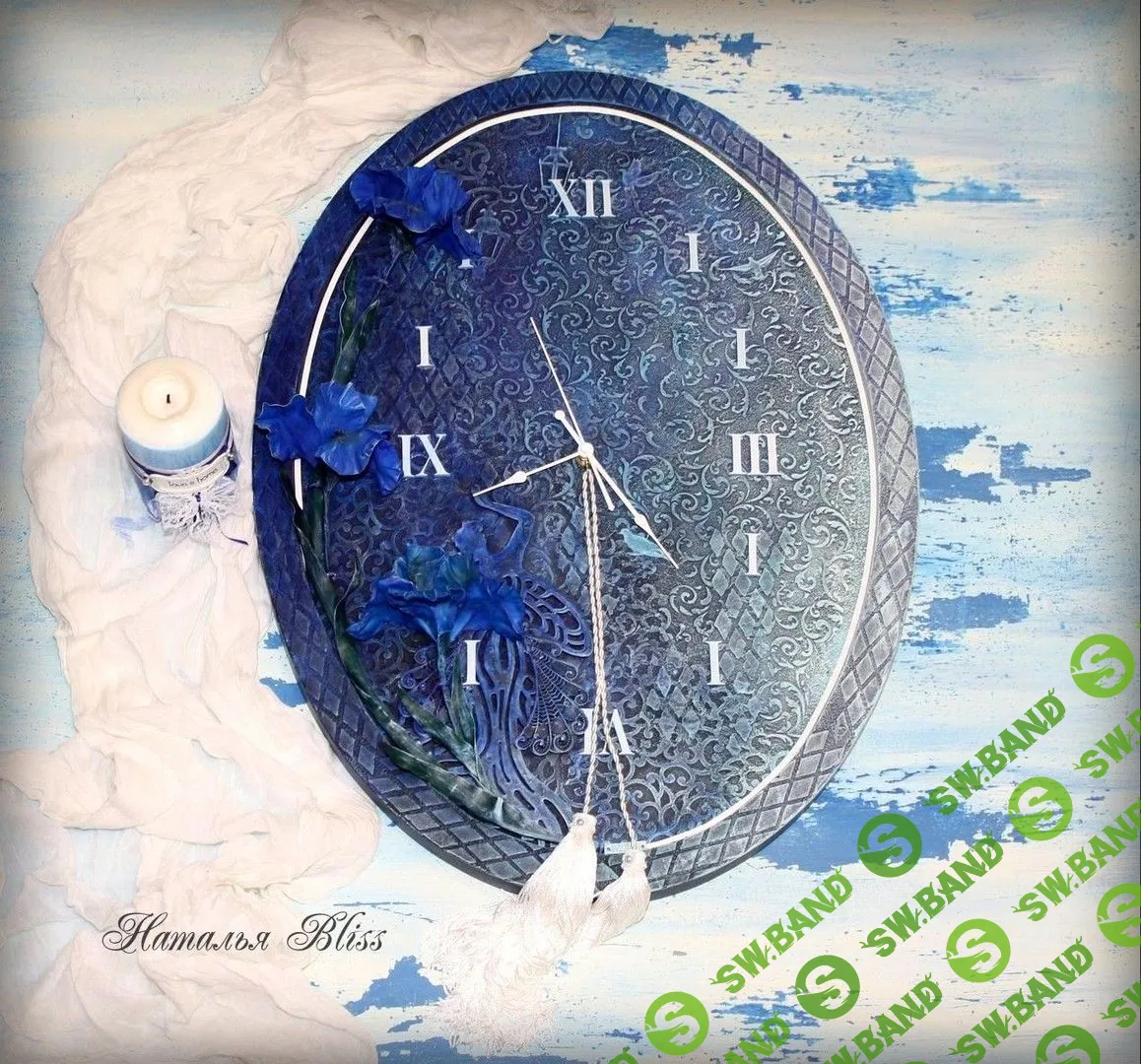 [Наталья Блисс] Комплект из 3-х мастер-классов: Мир фотофонов + Часы «Сумерки» + Короб «Карлсон, который живет на крыше» (2019)