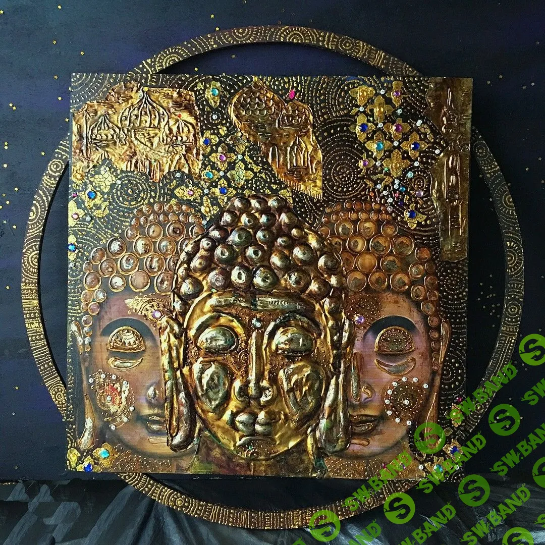 [Наталья Полех] Панно "Сон Будды" (2019)