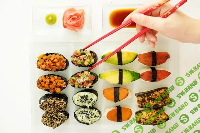 [Нати Красникова] Вегетарианские суши и роллы (2020)