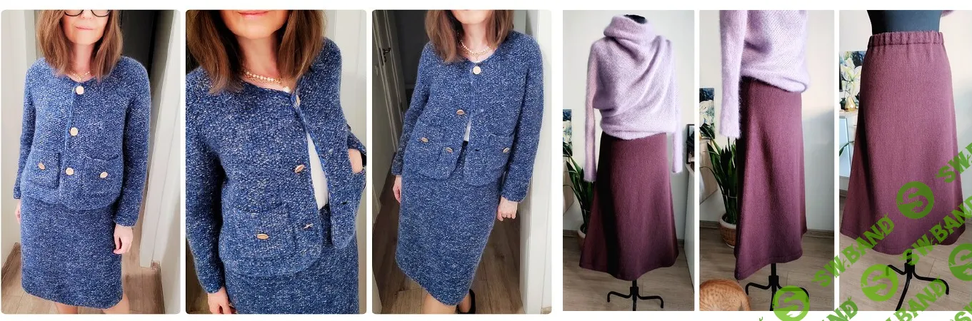 [NeAnna, Анна Немтинова] Расчет и вязание юбки-карандаш + юбка А-силуэта (2025)