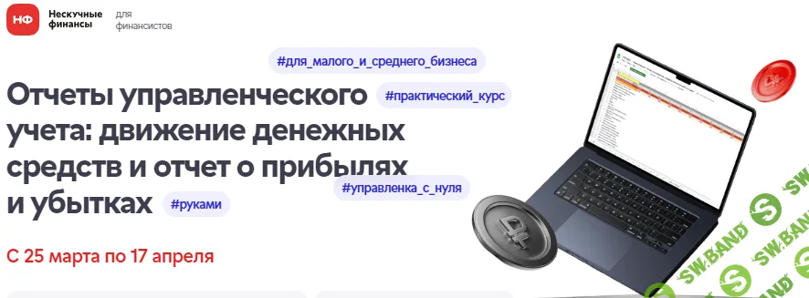 [Нескучные финансы, Лариса Баневич] Отчеты управленческого учета: движение денежных средств и отчет о прибылях и убытках. Тариф Самостоятельный (2025)