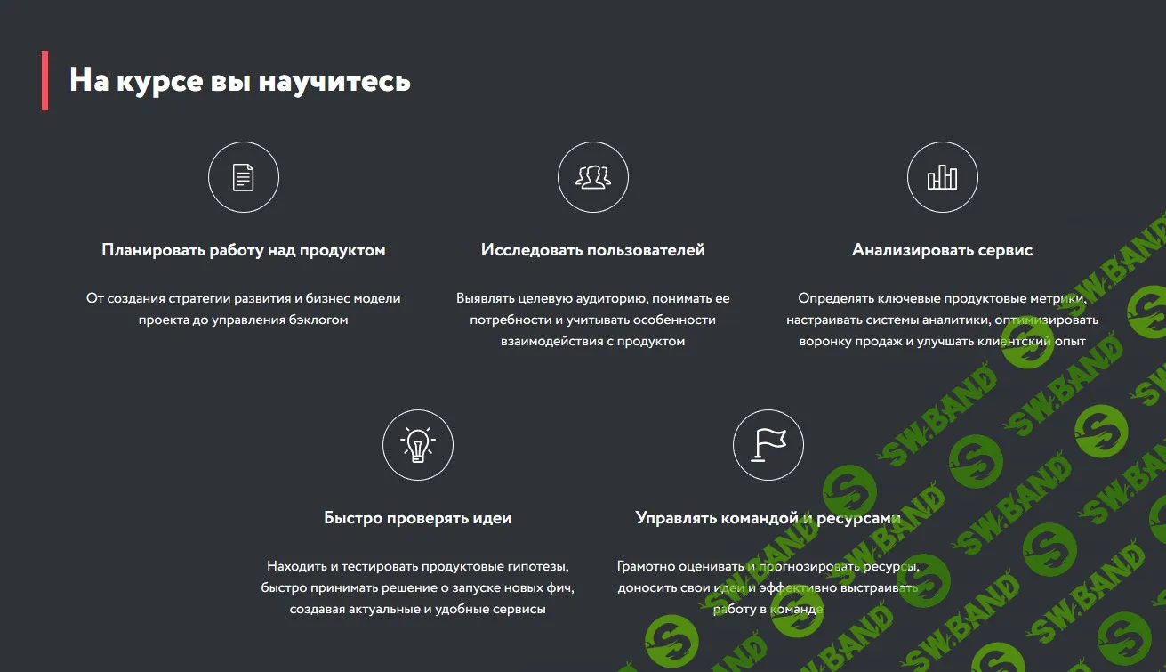 [Нетология] Product manager