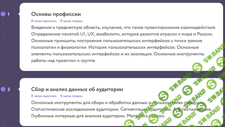 [Нетология] Проектирование интерфейсов: UX-дизайн от стратегии до тестирования