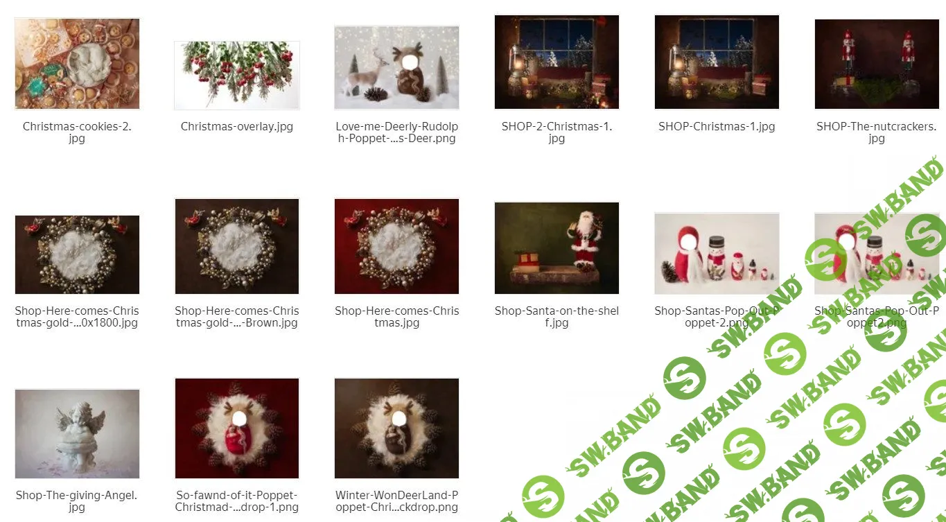 [Newbornd] Цифровые фоны для новорожденных-7