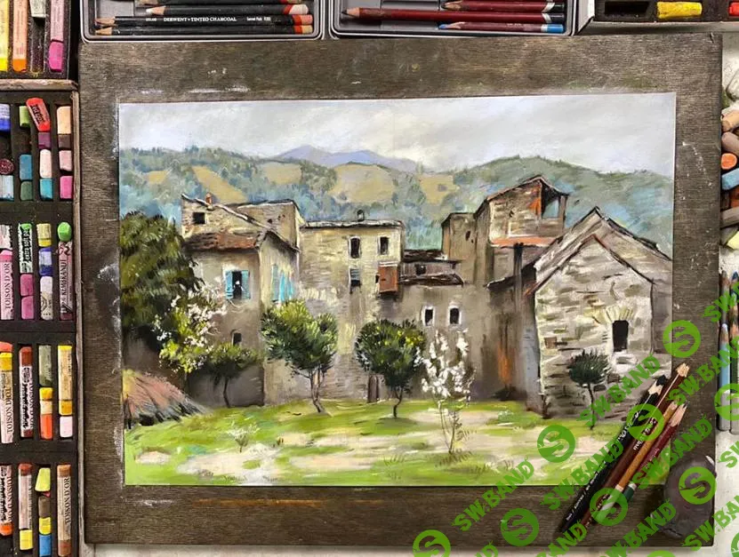 [Ника Сабрекова] Копируем мастеров. Сухая пастель (2022)