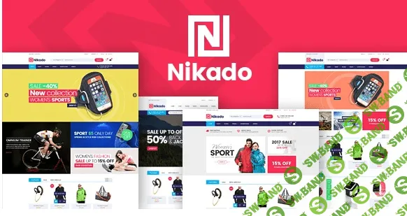 Nikado v1.0 — Отзывчивая тема Opencart