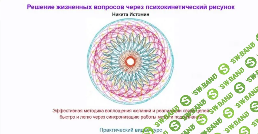 [Никита Истомин] Решение жизненных вопросов через психокинетический рисунок (2020)