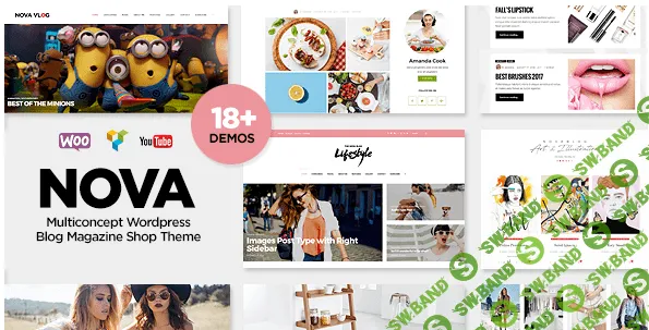 NovaBlog v1.5 - новостной сайт в блоговом стиле