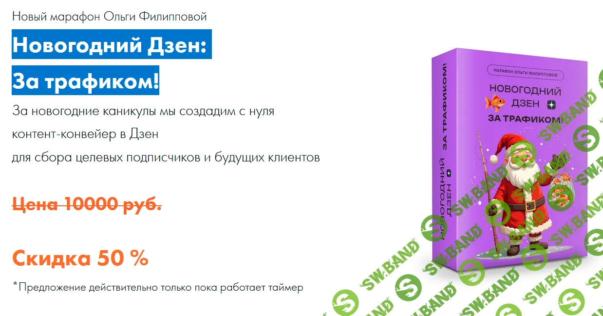 Новогодний Дзен: За трафиком! [Ольга Филиппова]