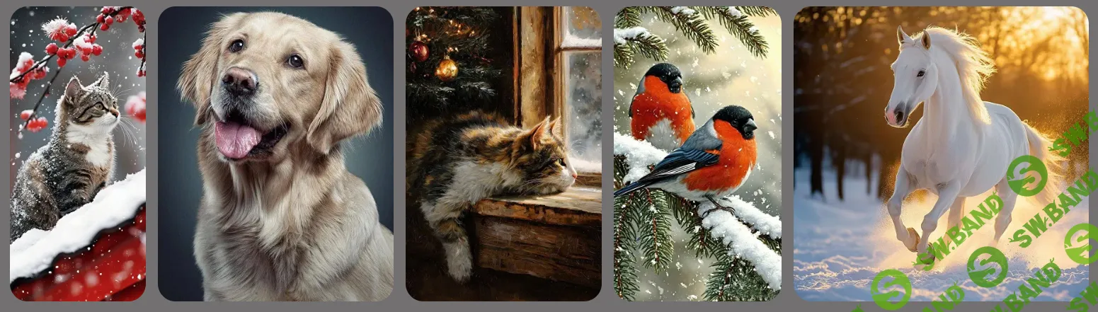 Новогодняя милота. Марафон по этюдам [Виталий Антипин]