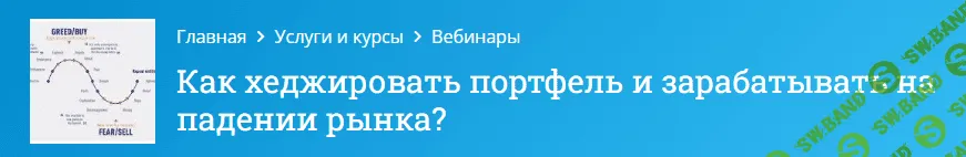 [Оксана Гафаити] Как хеджировать портфель и зарабатывать на падении рынка (2020)