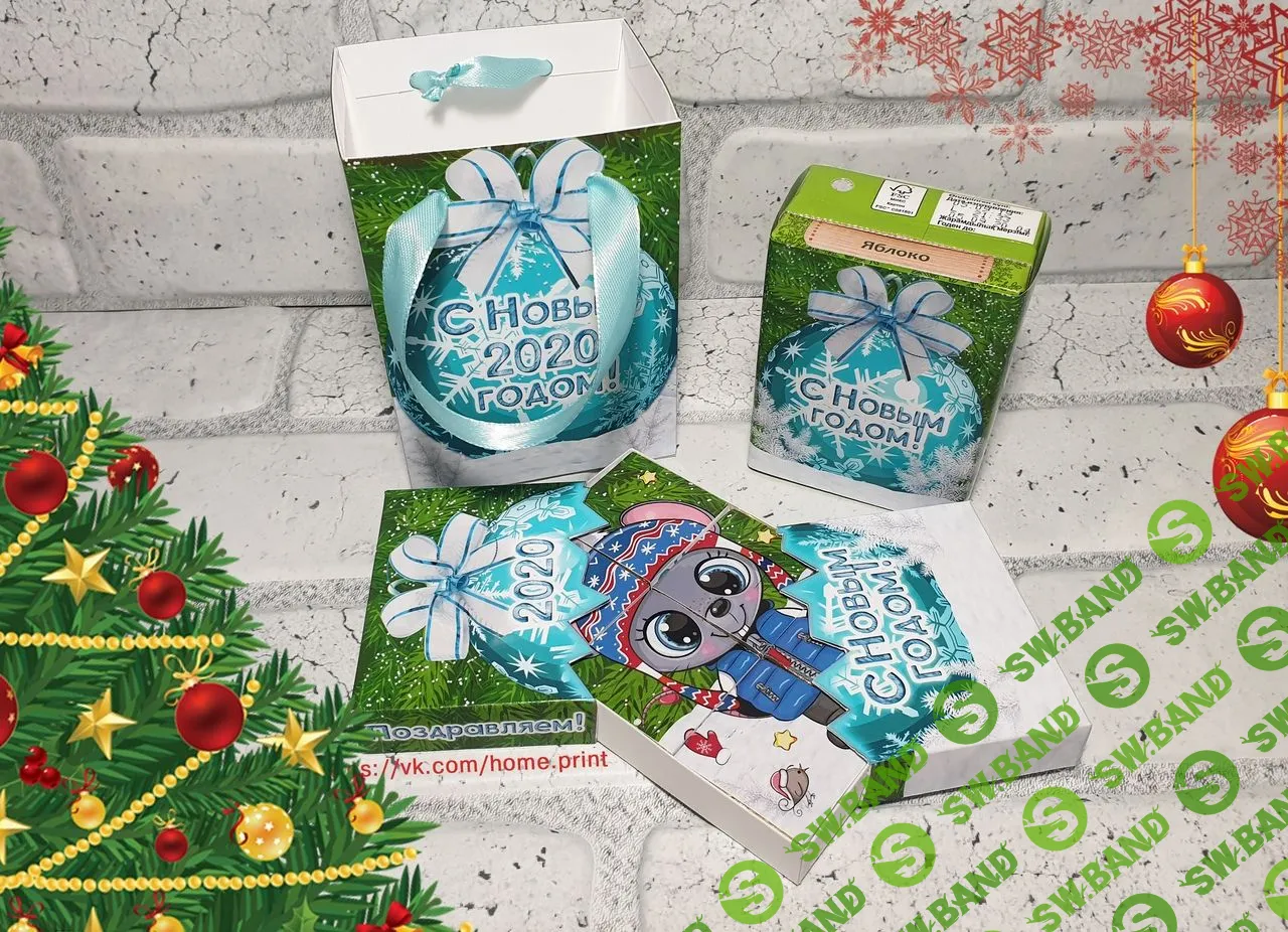 [Олеся Паульс] Новогодние подарки - шокобоксы и не только (2019)