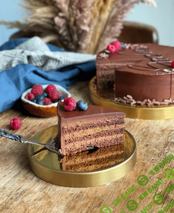 [Ольга Богатова] Торт Захер. Шоколад и абрикос (2023)