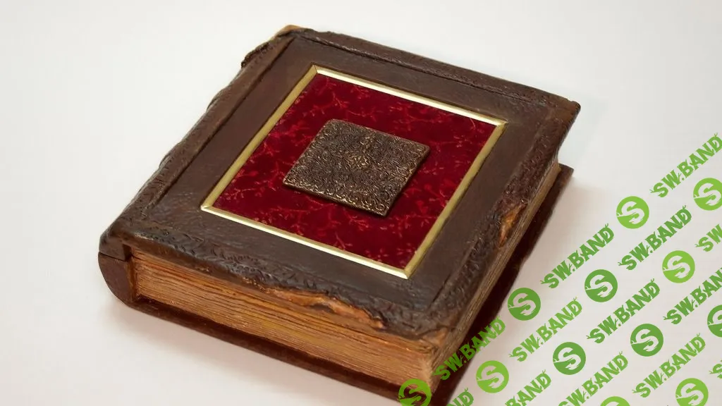 [Ольга Ерохина] Видео мастер-класс по декорированию ключницы “Старинная книга” (2019)