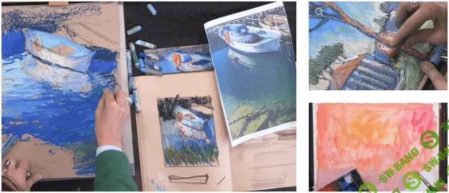 [Ольга Гусева] Марафон по масляной пастели. Путевые заметки (2020)