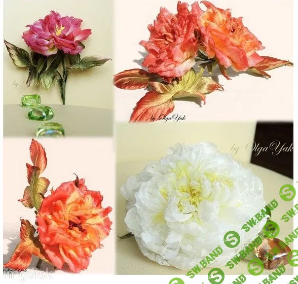 [Ольга Якимова] Шелковая красота "Цветущий сад"