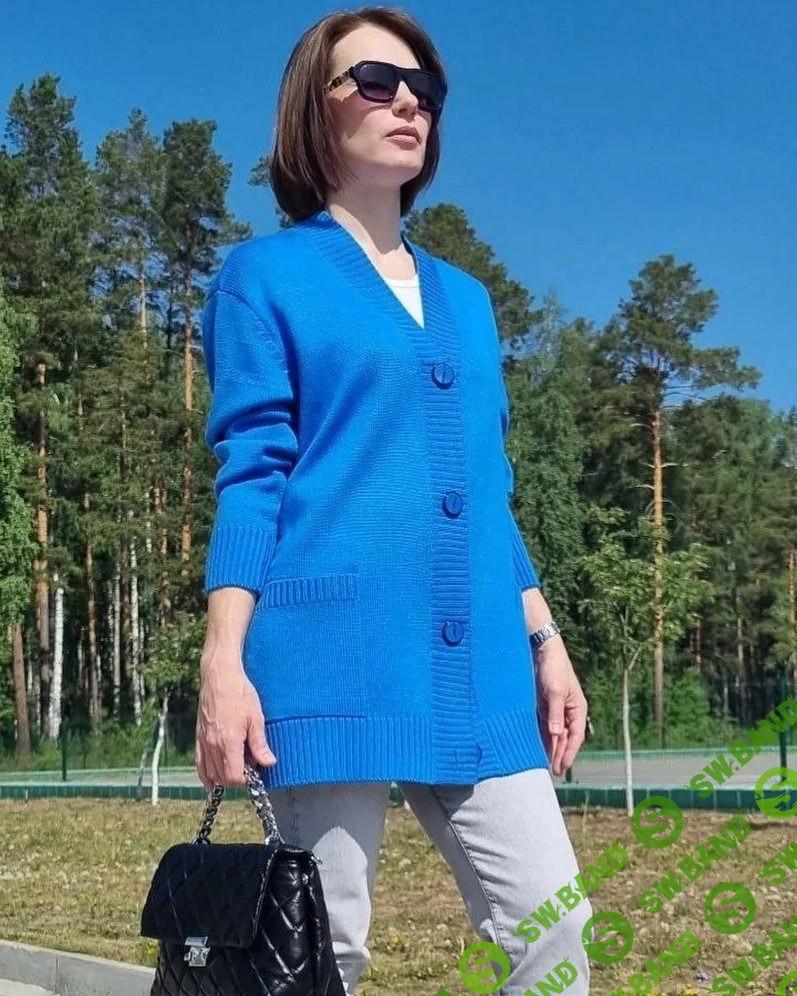 [Ольга Юрьева] Кардиган Санторини (2023)