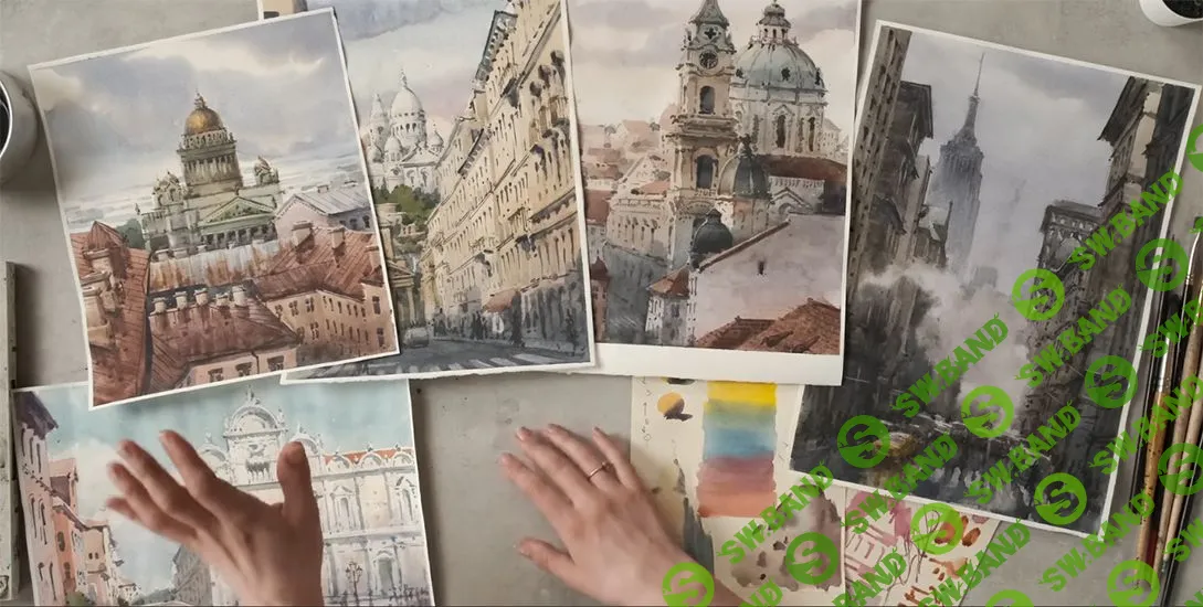 [Ольга Кабаева] Городские пейзажи (2022)