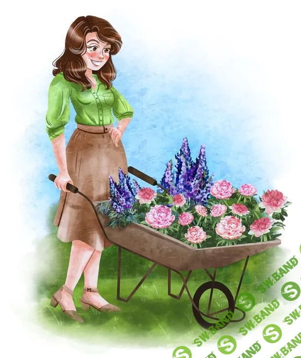 [Ольга Красулина] 4 шага к цветнику (2022)