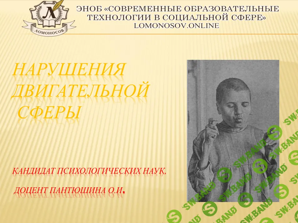 [Ольга Пантюшина] Нарушения двигательной сферы (2015)