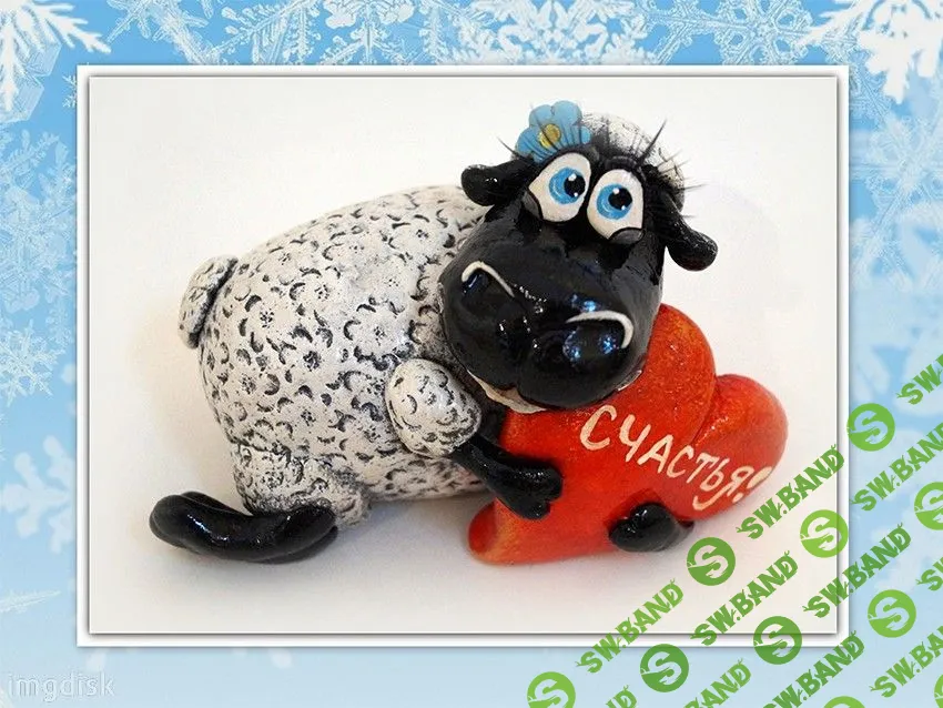 [Ольга Родионова] Сувениры на Новый год из солёного теста