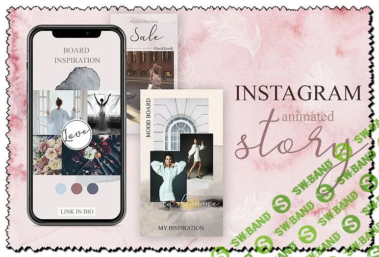 [Olga Tsypushkina] ANIMATED Instagram story - Watercolor (2020)