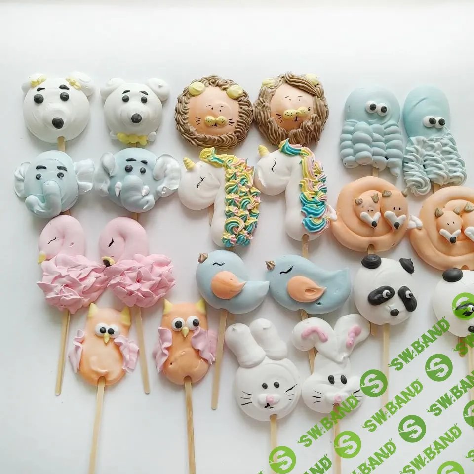 [Ольга Вакуленко] Веселые безе - зверята (2019)