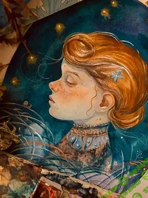 [Ольга Волгина, lectoroom] Загадочный портрет в акварели. Создание иллюстрации с деталями (2025)