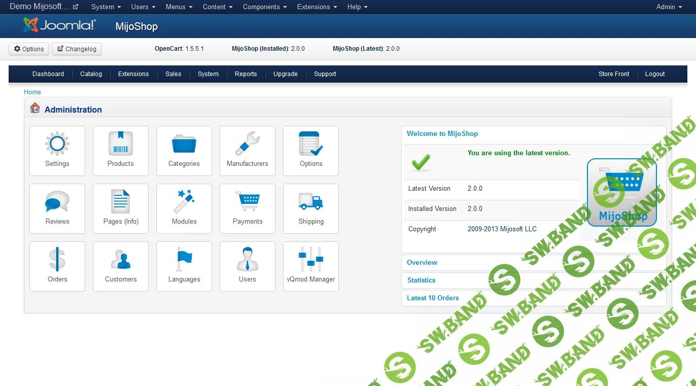 [Opencart & Joomla] MijoShop - полноценный интернет-магазин на OpenCart в Joomla