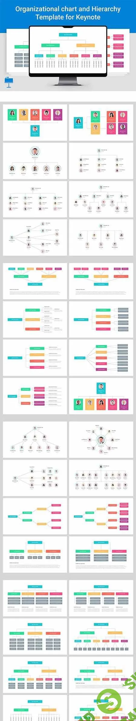 Organizational Chart for Keynote