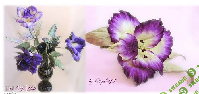 Осеннее очарование. Обалденные цветы из ткани