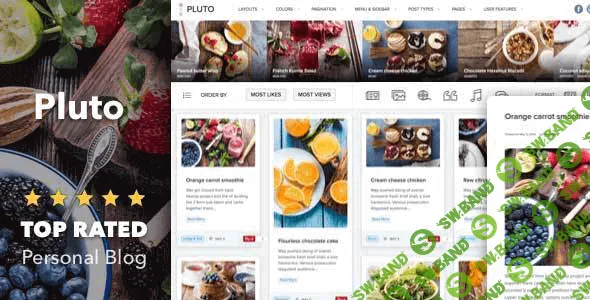 [Osetin] WordPress Pluto v4.3.1 - премиум тема [NULLED] + оригинал