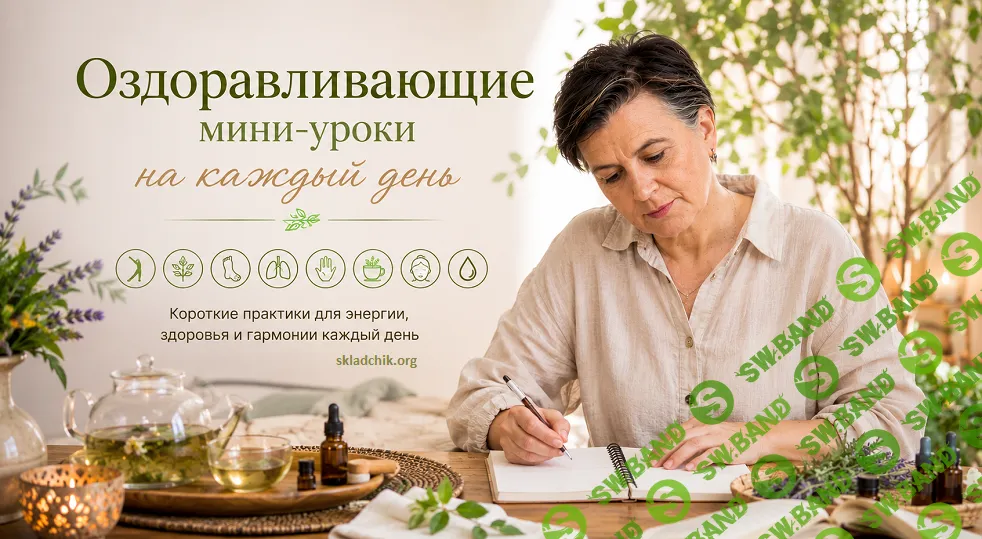 Оздоравливающие мини-уроки на каждый день [Алена Лебедева]