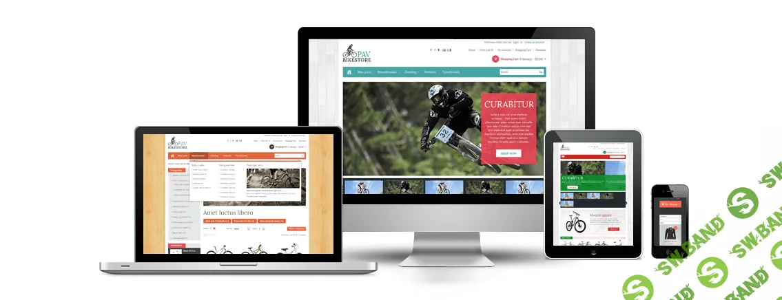 [pavothemes] Pav Bike Store Responsive Opencart theme for Bike, Motor store