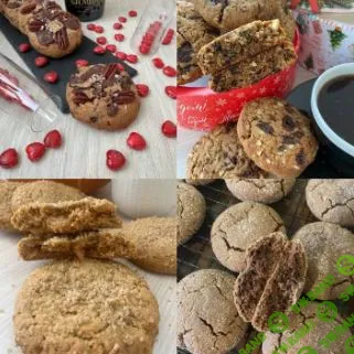 [pechenkiotlenki] Технологическая карта. Печенье овсяное с клюквой + овсяное шоколадное (2024)