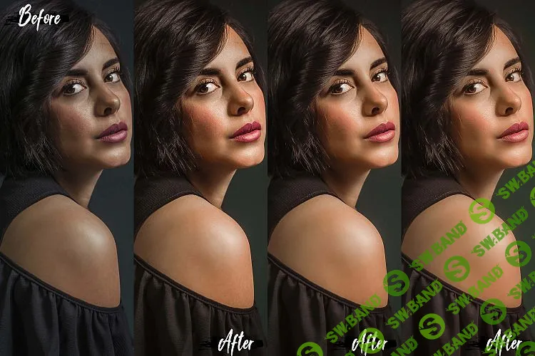 [Perfect Skin Photoshop Actions + ACR LUTs Presets] Идеальная кожа Photoshop