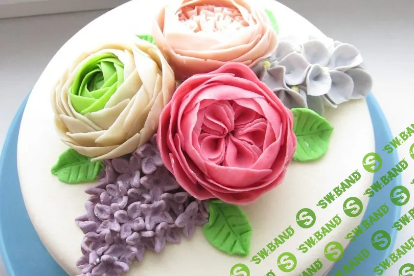 [Первая Вега Онлайн Школа] Малайзийские цветы из мастики (2020)